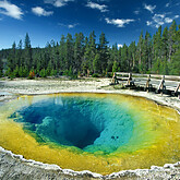 Morning Glory Pool, Yellowstone NP (C) Foto Julius