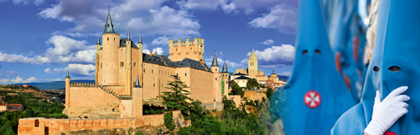 Segovia © Jenifoto/Fotolia | Semana Santa Prozessionen © joserpizarro/Fotolia.com