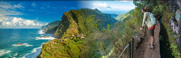 Nordküste © Anna Lurye/Fotolia.com | Levada-Wanderung © Martin Šístek/Fotolia.com